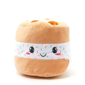Sprinkles Ice Cream Sandwich Squishy Plush Pillow Stuffed Animal Large Toy 38"